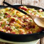 Omlet sa povrćem i šunkom