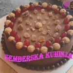 čokoladna torta sa višnjama