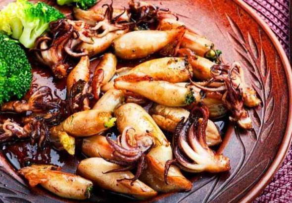 PUNJENE LIGNJE IZ RERNE