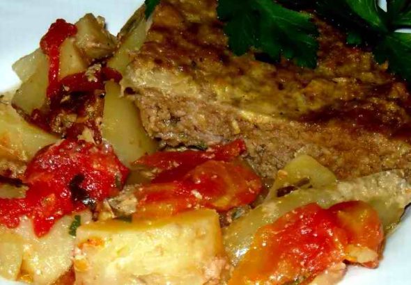 FAŠIRANA ŠNICLA NA POVRĆU