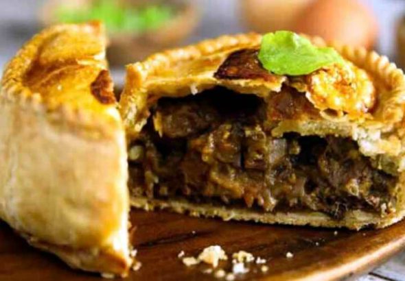 TART SA GLJIVAMA I MESOM