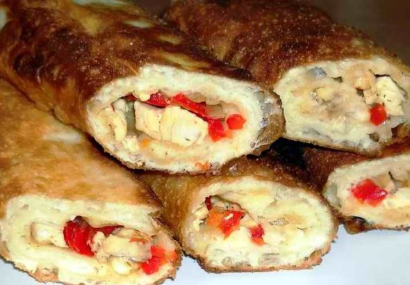 PUNJENE PILEĆE ROLNICE